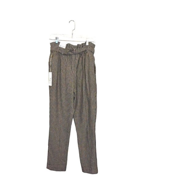 C By One High Waisted Tapered Leg Ankle Length Soft Pull On Dress Pant Size SP - Picture 2 of 9